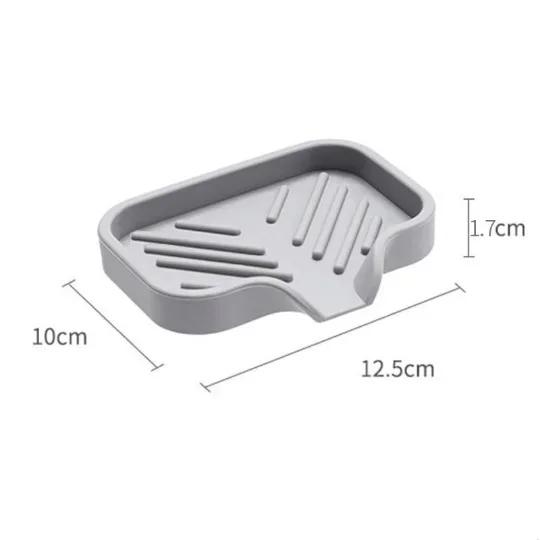

Sink Tray with Drainage Soap Box Japanese Style Bathroom Bathroom Kitchen Drain Pad Storage Tray Creative Soap Box