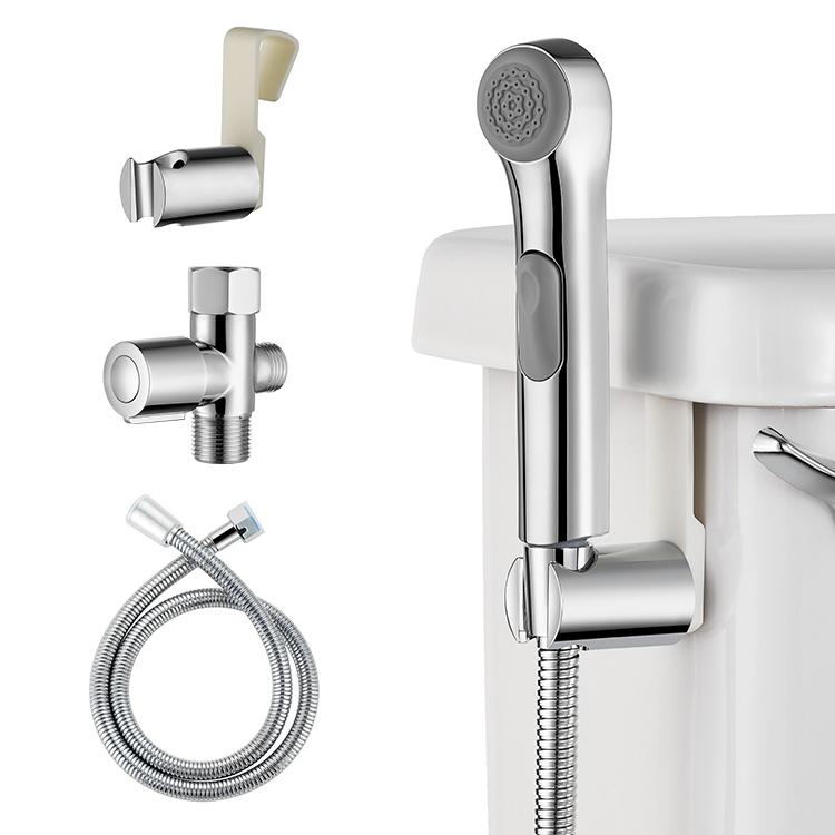 P04 Cold Bidet Faucet for Toilet Attachment Handheld Bidet Sprayer Kit Cloth Diaper Sprayer