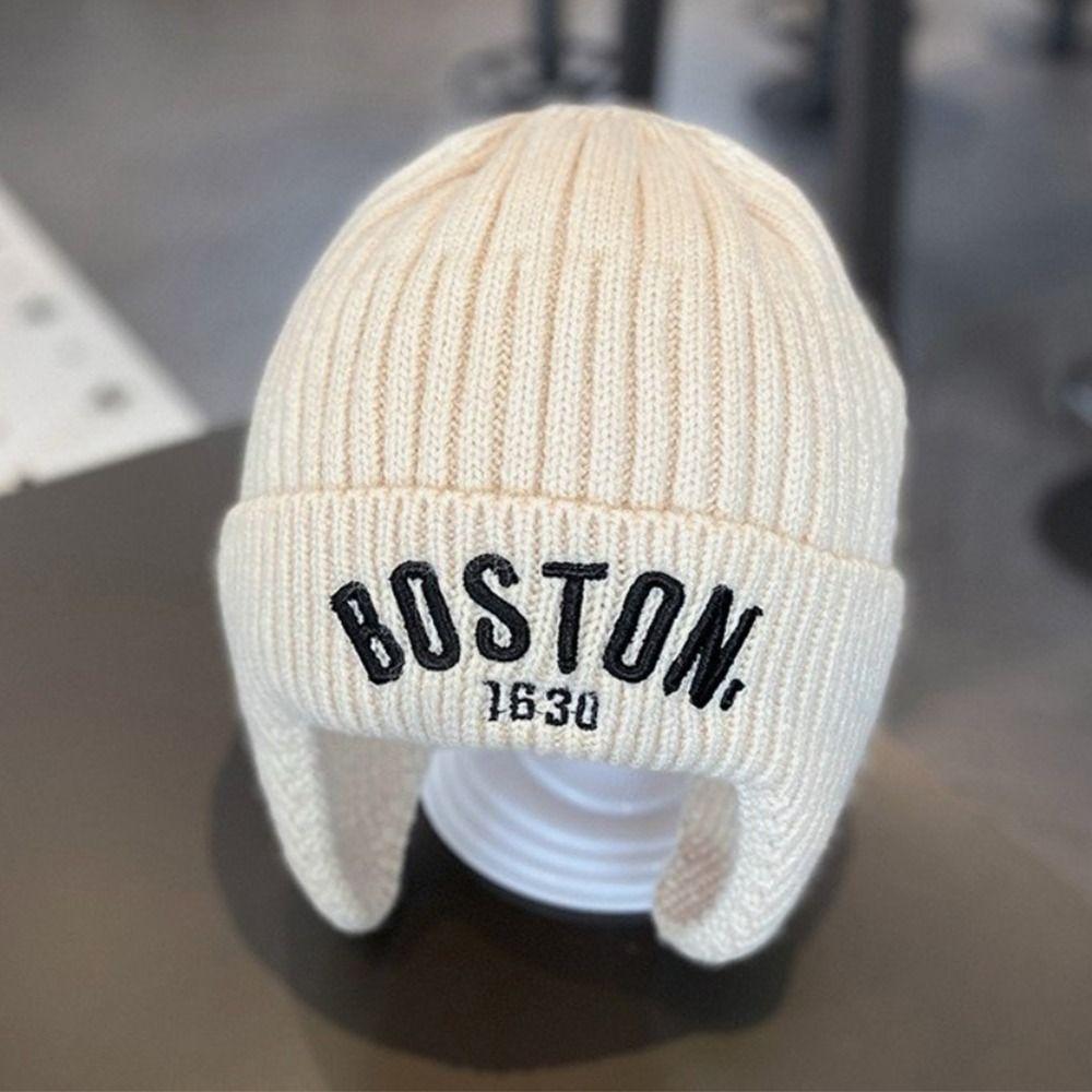 Wool Ear Protection Hat Soft Kids Earmuffs Cap Baby Wear Kids Cap  Toddler