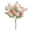 Artificial Flowers Silk Embroidered Ball Home Festival Party Room Vase Table Wedding WreathAutumn Decora Bridal Bouquet Diy Gift