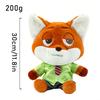Cute Zootopia Judy And Nick Plush Toys Cartoon Dolls For Kids Birthday Holiday Gifts