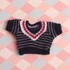 Dolls Accessories Knitted Sweater Clothes Dolls Sweater Tops Doll Warm Sweater 20cm Doll Clothes