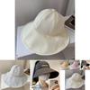 Lightweight Acrylic Sun Hat For Women Foldable Wide Brim Uv Protection Cap