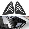 2Pcs Rear Side Window Louver Cover Left Right Rear Window   Vent Scoop Shutter Cover Blind Replacement for GLC   C253 2016-2022