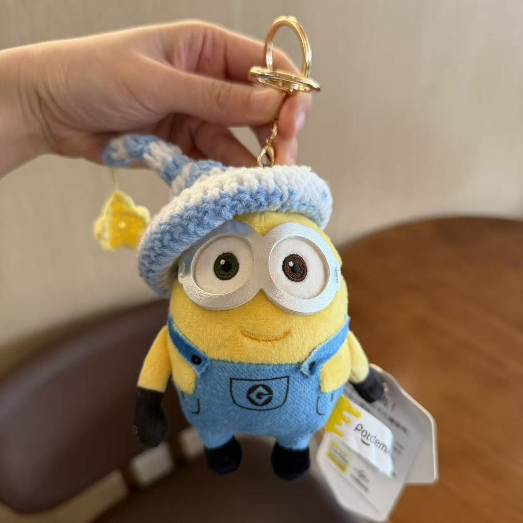 Minions And Monsters Plush Keychain Toy With Cartoon Style For Kids And Collectors
