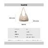[ChopEase] Tote Bag, Quilted, Shoulder Mother's Hand, Women's, Zippered, Large Capacity, A4, Lightweight, Shoulder Bag, Stylish, Nylon, Large Cotton