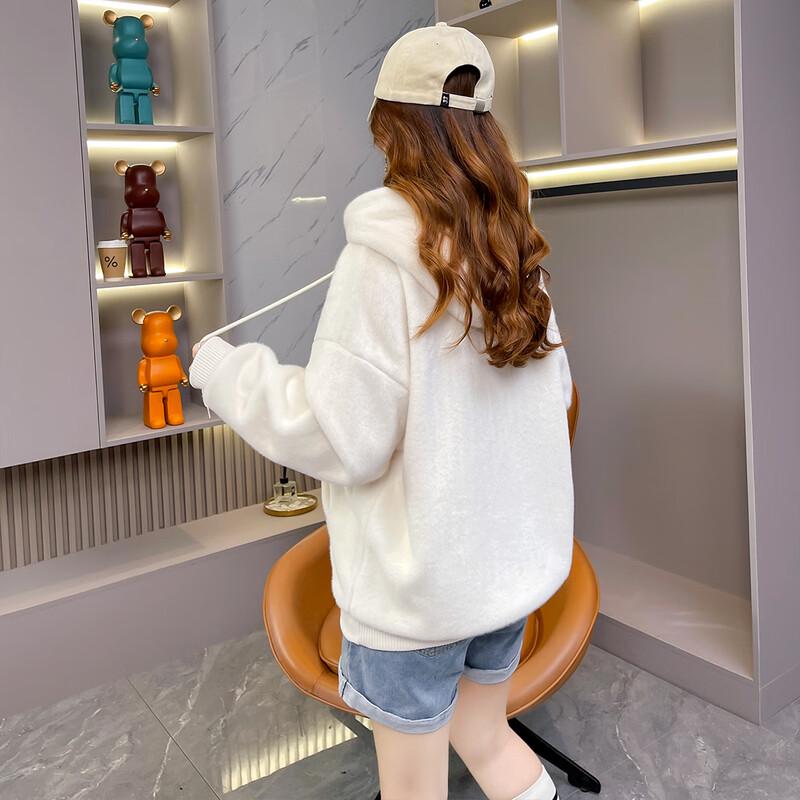 IMAGINEX Women's Urban Casual Long-Sleeve Hooded Sweatshirt