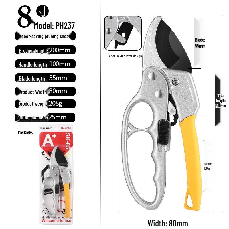 

Многофункциональный секатор из нержавеющей стали для сада, фруктовых деревьев и веток с сегментированной блочной системой