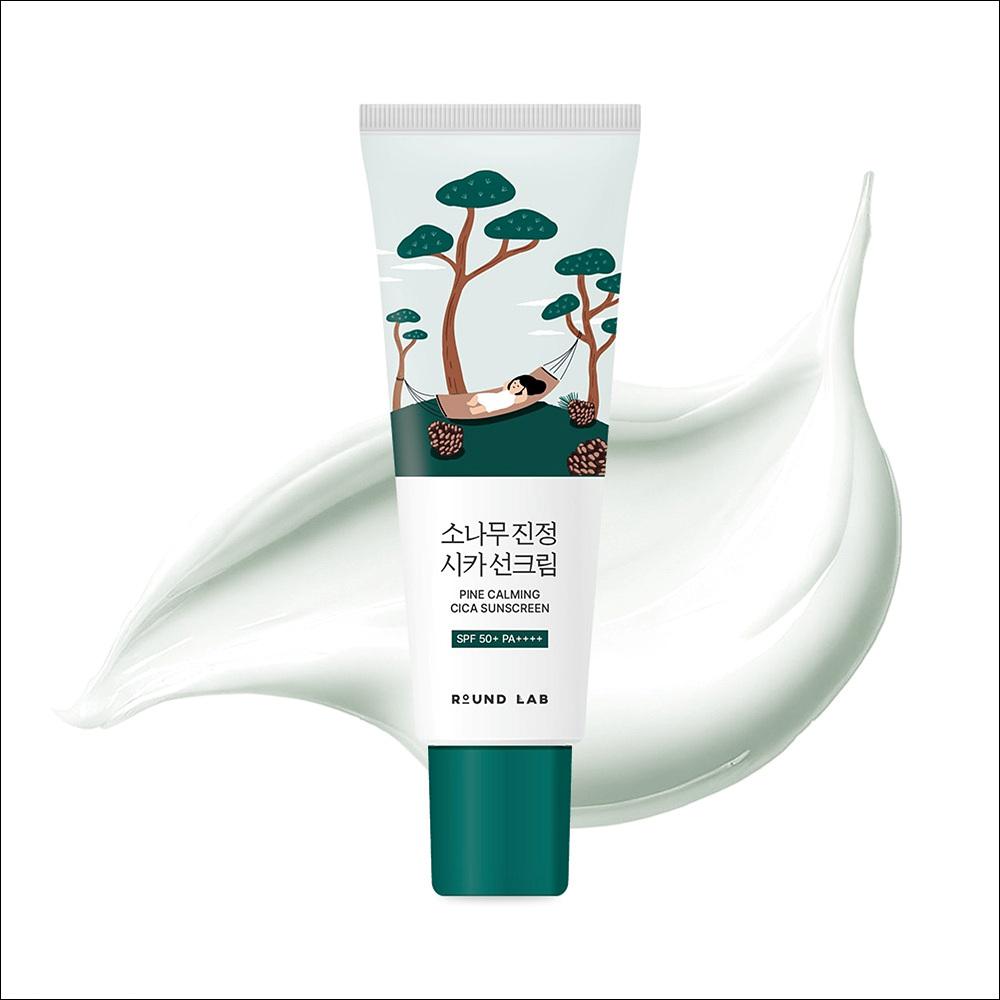 

[Round Lab] Солнцезащитный крем с сосной и центеллой SPF50+ PA++++ (40мл) - Интенсивный успокаивающий солнцезащитный крем, некомедогенный солнцезащитный крем для кожи, склонной к акне, и чувствительной кожи 40ml x 1EA