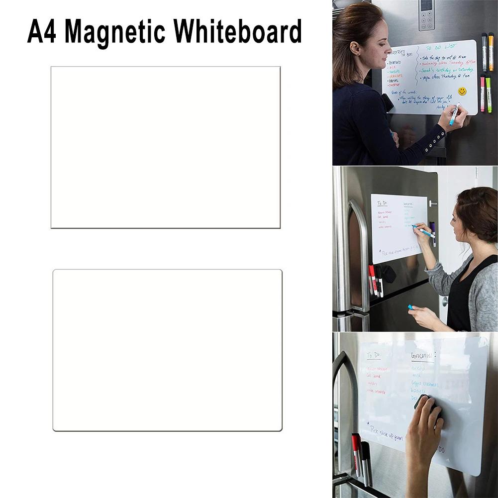Whiteboard Sticker For A4 Size Writing Dry Erase PET Film For Refrigerator Kitchen Cabinet File Cabinet Message Board