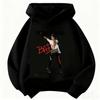 Children Hooded Sweatshirt Michael Jackson BAD Album Character Print Pullover Polyester Kids Boys Girls Casual Fashion Hoodie