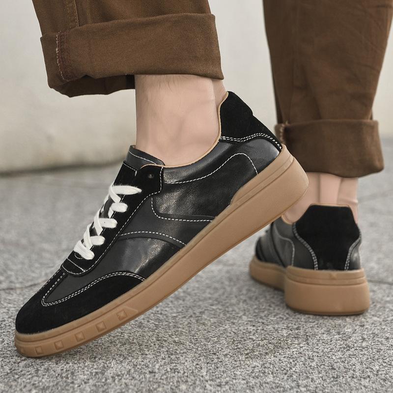 Men's shoes inner height-increasing board shoes platform cake shoes sports shoes spring low-top casual shoes foreign trade lazy shoes men