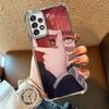 Anime Character Makima CSM Plating Phone Case For Samsung A17 A07 A37 A57 A16 A56 A15 A55 A14 A54 A13 A53 A26 A36 A25 A35 A24 A3