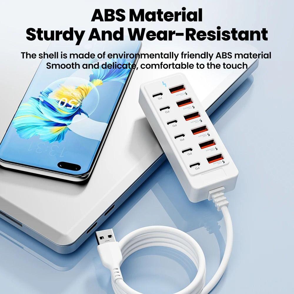 12 in 1 USB Charger Fast Charging Adapter Socket NEW Charging Station  Home