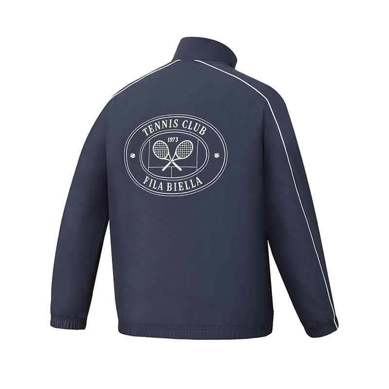 Fila Tennis Minimalist Classic Retro Sports Casual Comfortable Warm Loose Cotton Jacket Men Jackets A11M613901F-BU