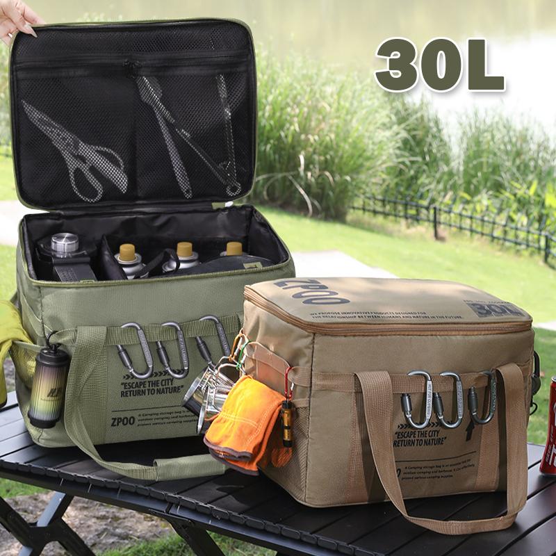 Large Capacity Insulated Storage Bag Waterproof Foldable Box Portable Outdoor Camping Bag for Outdoor Travel Camping Picnic