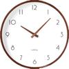 Modern Minimalist Japanese-Style Solid Wood Silent Wall Clock for Living Room