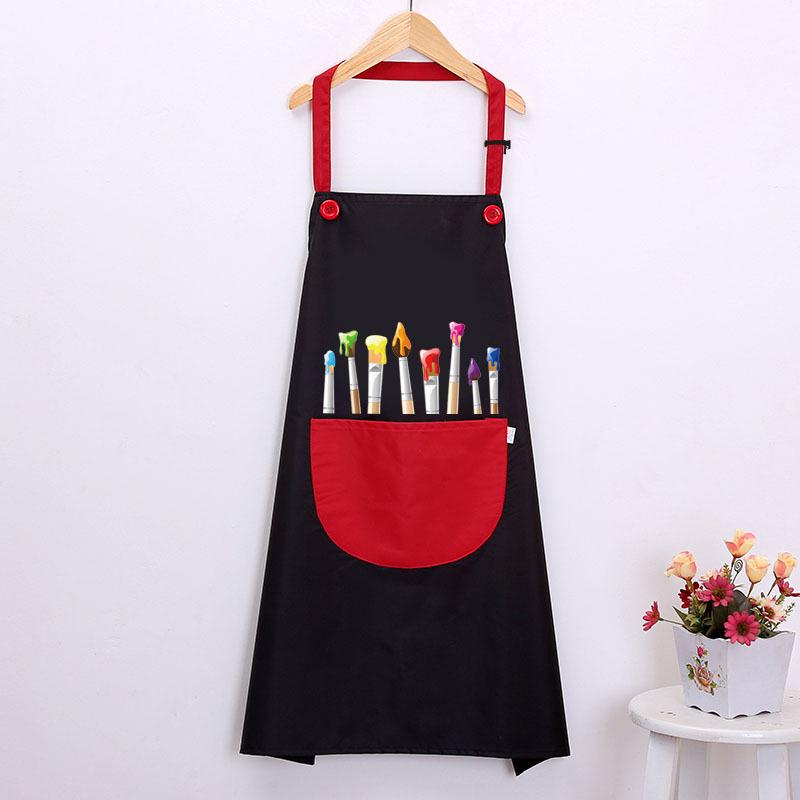 Grembiule Artistico Impermeabile per Bambini - Senza Maniche, Grembiule da Pittura Reversibile per Bambini e Attività Genitore-Figlio