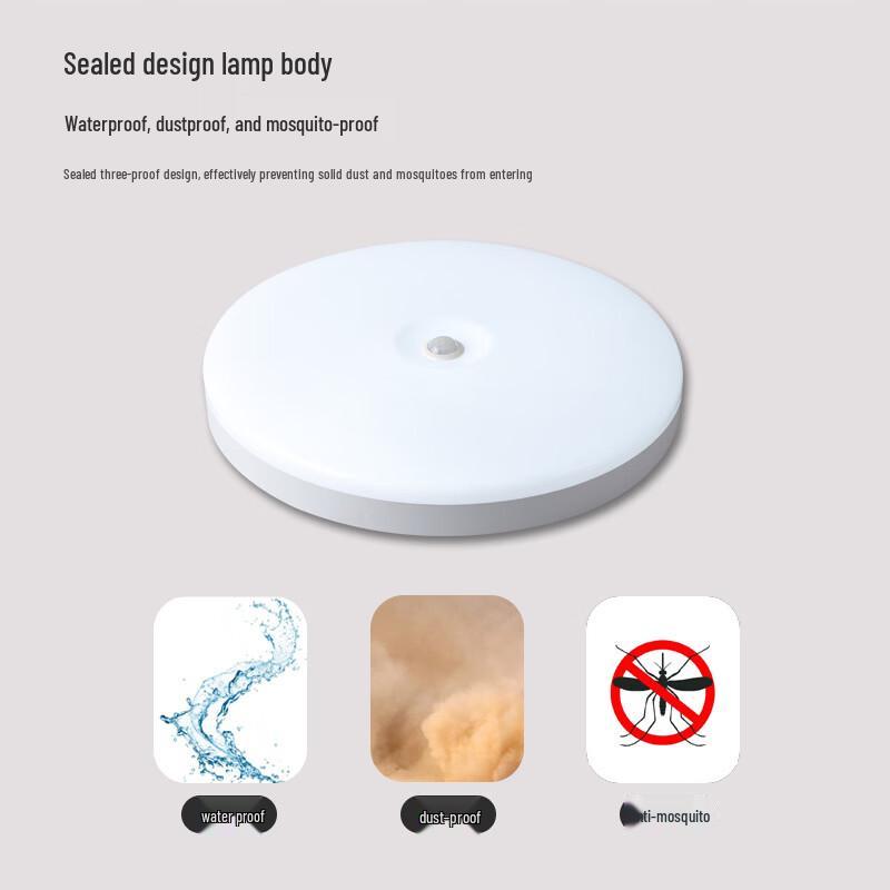 LED Three-Proof Smart Sensor Ceiling Light