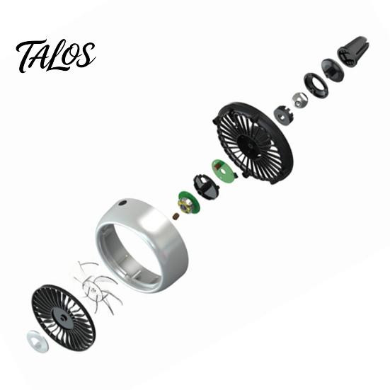 Powerful USB 3 Speed Electric Adjustable Mini Car Auto Air Vent Cooling Fan