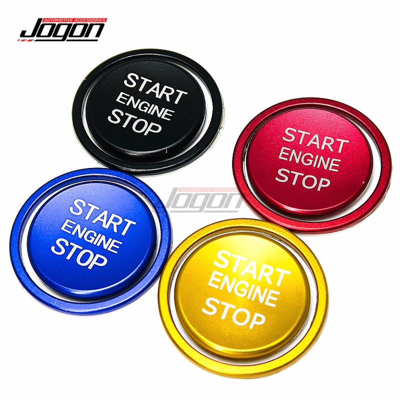 For Volkswagen VW Passat B8 2015-2018 Interior Styling Car Start Stop Engine Button Switch Sequ Sticker Cover Trim