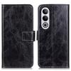 For OnePlus Nord CE4 5G/Oppo K12 Case Retro Style Shockproof PU Flip Phone Cover