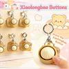 Mini Steamed Bun Stress Relief Soft And Slow Rebound Kneading Kneading Decompression Bun Clicker Keychain Decompression Keyring