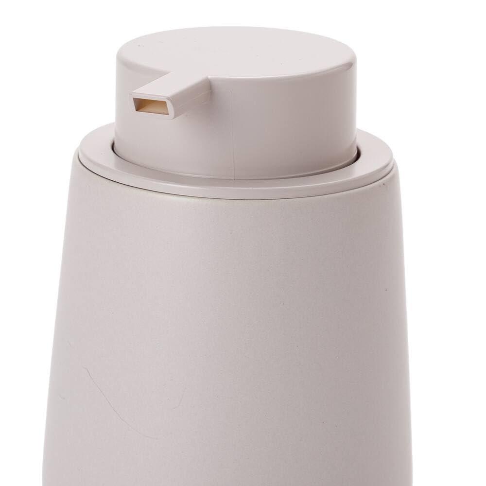 NITORI Decohome Ceramic Foaming Soap Dispenser WI02 Light Mocha 310ml Elegant Bathroom Hand Wash Pump