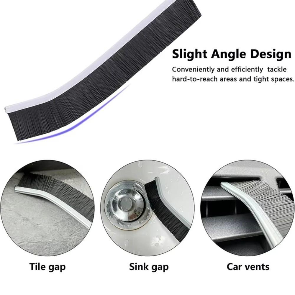 Hard Bristle Crevice Cleaning Brush Gap Cleaning Tool  for Bathroom /Shower /Window Tracks/ Kitchen