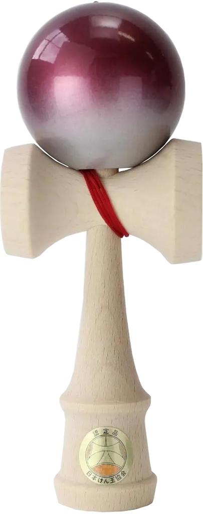 Yamagata Kobo Competition Kendama "Ozora" (Japan Kendama Association Certified) Premium Red & Silver