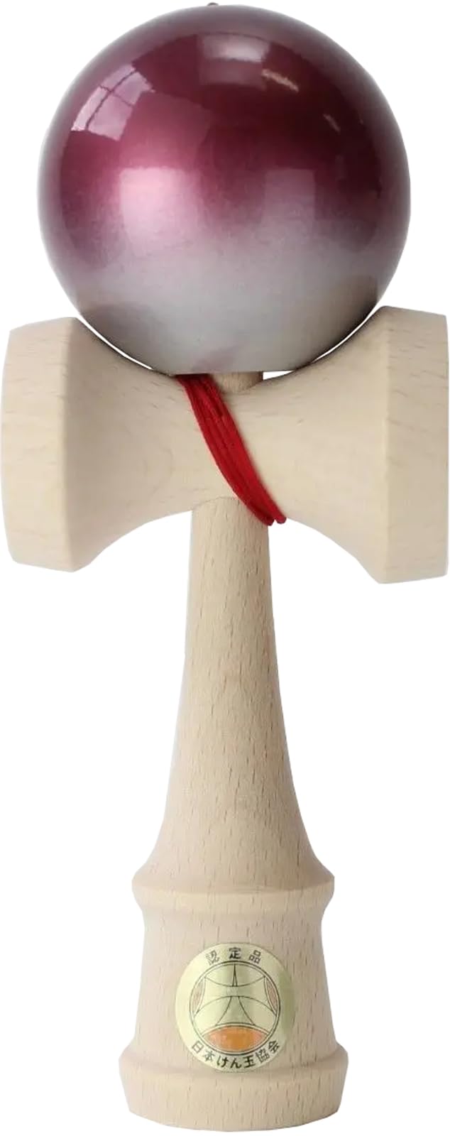 

Yamagata Kobo Competition Kendama Ozora (Japan Kendama Association Certified) Premium Red & Silver