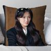 Korean Celebrity KKim Hye Yoon Pillow Case Fashion Square Pillowcase Bedroom Sofa Room Ins Decoration Leisure
