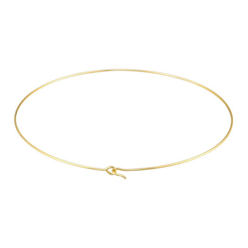 316L Edelstahl Herz Rund Verstellbare Kette Damen Halskette Einfach Offener Hals Metall Schmuck Zubehör: VL534 VL535
