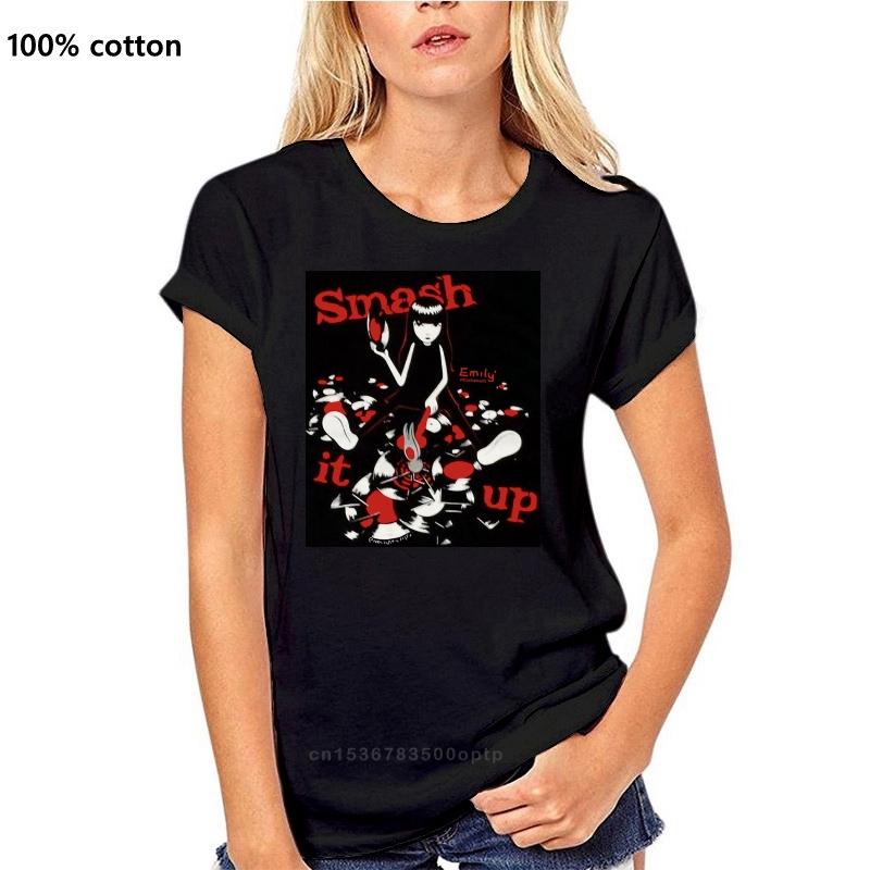 

EMILY THE STRANGE ОФІЦІЙНА ЛІЦЕНЗІЯ Емо готична приталена футболка SML(2) 3XL чорний