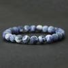 Genuine Natural Stone Bracelet Men 8mm Frosted Beaded Braslet Minimalist Gemstone Braclet Hand Accessories For Hombre Pulseria