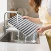 Bathroom Vanity Protector Self-Draining Kitchen Mat Non-Slip Drying Pad Non Slip Drying Pad For Kitchen Air Circulation