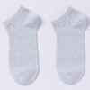 Pure Cotton Socks - Summer Cotton Candy-colored Short Socks - Children's Antibacterial Pure Color Women's Boat Socks