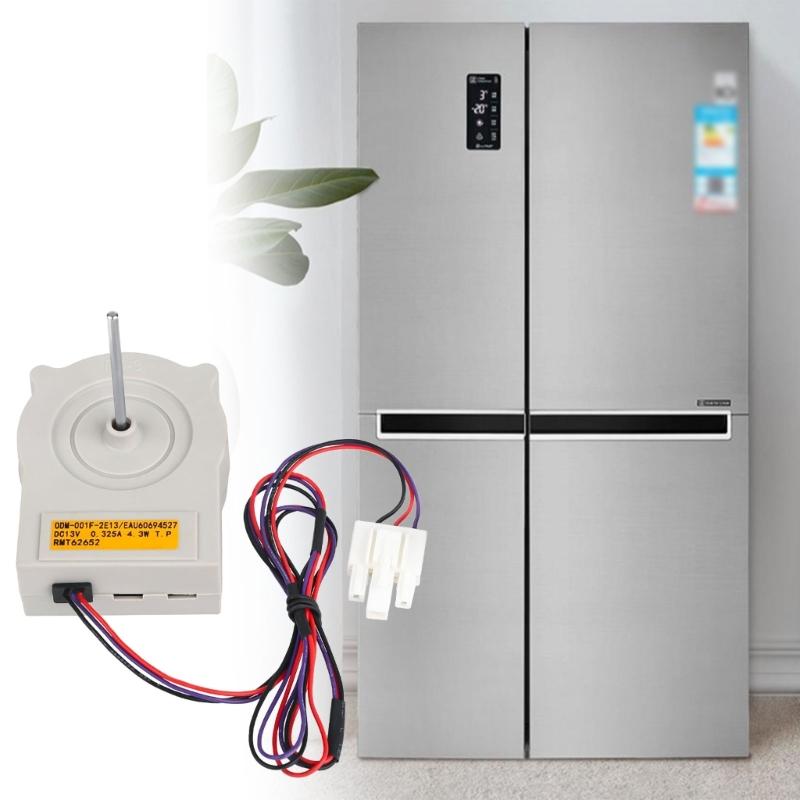 Direct Replacement Refrigerator Evaporator Motor Fast Assembly Strong Plastic Texture Fan Component for Refrigerator