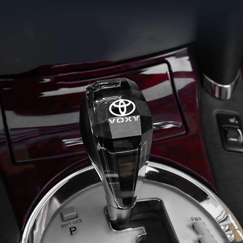 

Совместим с Toyota Voxy 70 серии и Shift Gear Shift K9 Crystal LED Touch 7-ступенчатая ручка переключения передач Автомобильный переключатель Универсальная торцевая пластина Автоматическая подсветка