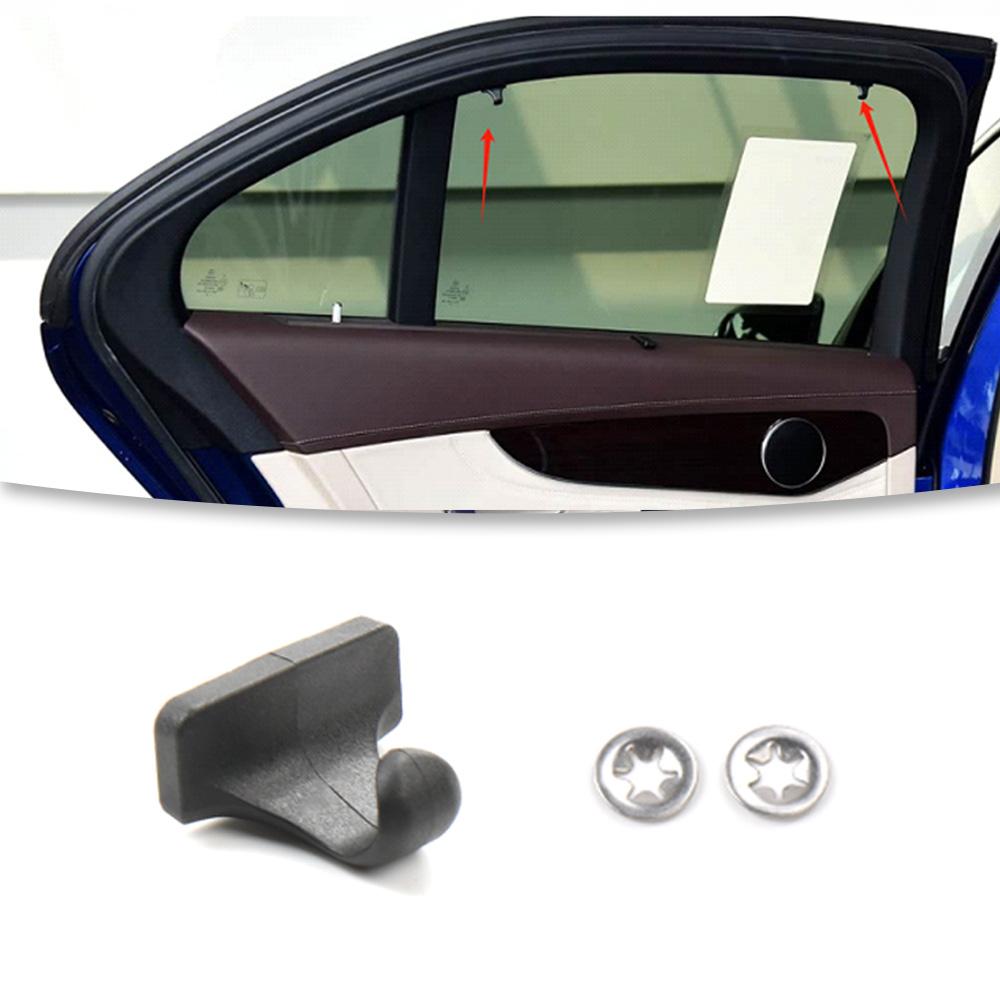 For Mercedes Benz C GLC W205 W253 Handle Curtain Hook Handle Buckle Fixing Clip Sunshade Hook Locking Pad Car Rear Shade Curtain