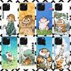 Cartoon Dicker Tiger Handyhülle für iPhone 17 Air 16 16E 15 14 Plus 13 Mini 12 11 Pro Max 7 8 + SE 2020 Weiche Hülle Fundas 17 Air 16