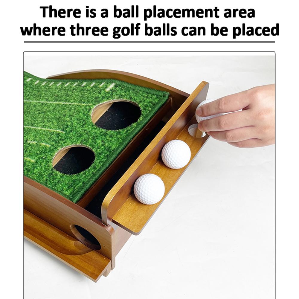 Golf Removable Putter Practice Indoor Office Home Outdoor Garden Portable Mini Professional Training Set Tool Golf Practice Mat