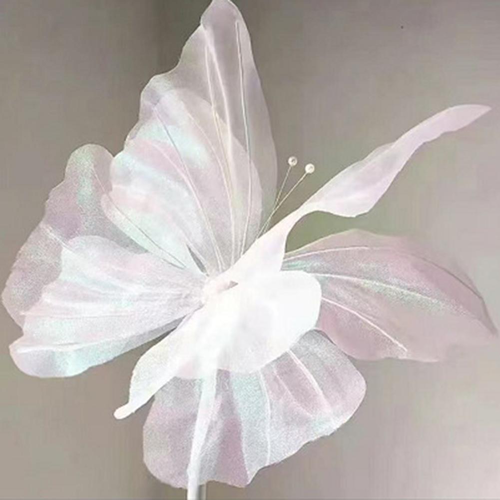 Für Hochzeitslocation Schmetterlings-Mittelstücke 3D Schmetterlingsdekoration 50cm Lang Schmetterling Wiederverwendbare Hochzeitsdekorationen