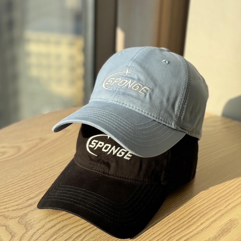 2026Spring and summer new embroidered Korean-style soft-top versatile baseball cap that makes the face look smaller, fashionable letter-embroidered