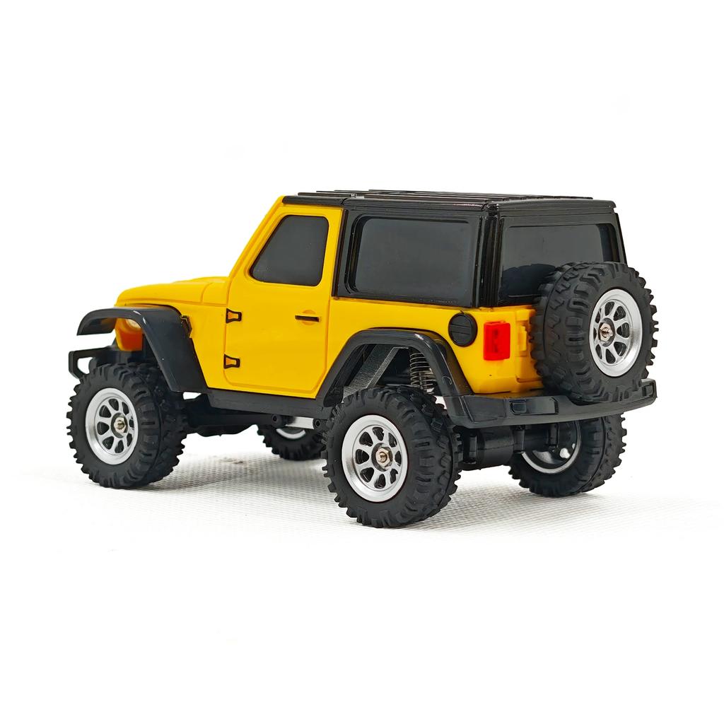 1/36 RC Car 4WD Off-road Climbing Crawler 2.4G Electric Remote Contorl Vehicle RTR Model with LED Lights Toys for Children