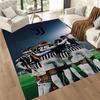 Juventus Floor Mat Perfect For Dormitory Game Room Living Rooms Study Room Antislip Carpet Anime Office Decor