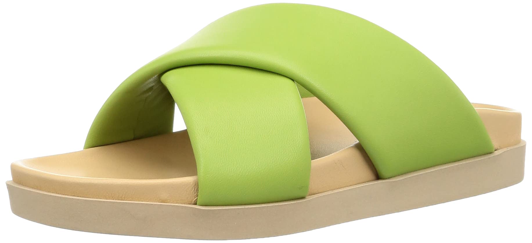 

Slide Sandals Thick Sole Cross Belt Sandals Light Green cm 2E [Fabiorsconi] Women s 22.0 світло-зелений колір