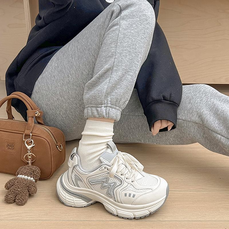 Fashion 2025 Spring New Women's Sports Shoes Fashion Casual Sports Shoes Comfortable Breathable Tennis Shoes Zapatos De Mujer