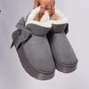 Home Cotton Slippers, Warm and Thick, Couple Style, Simple Autumn and Winter, Indoor Half Bag, and Home Decor
