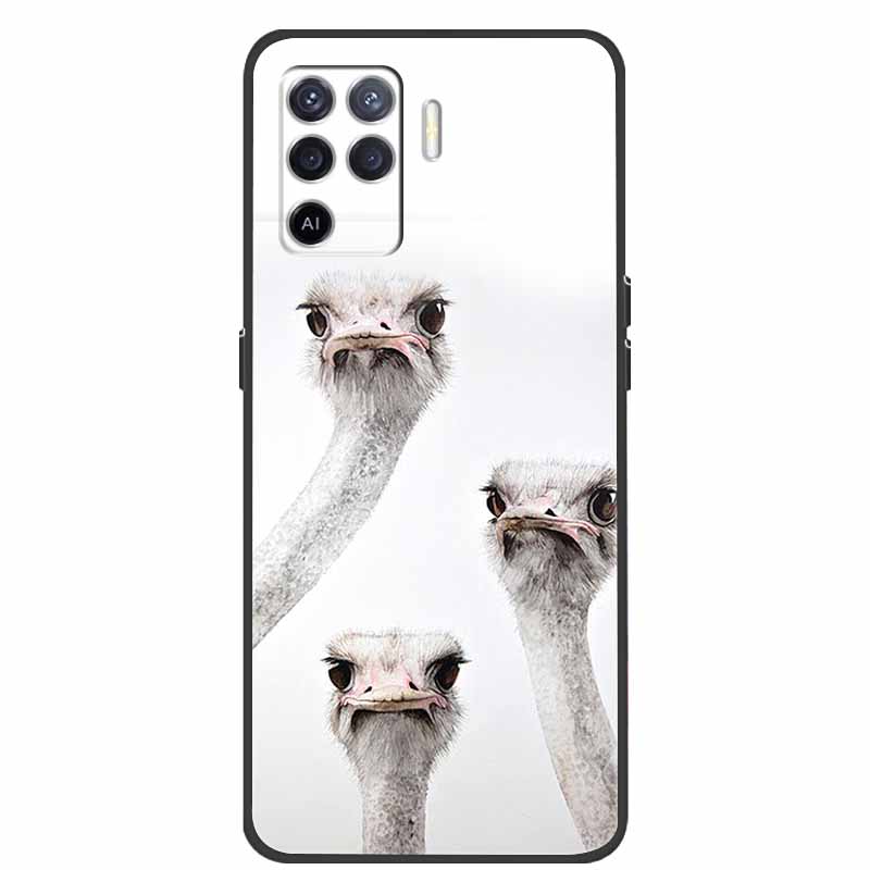 For Coque OPPO Reno5 Lite Case Shockproof Soft silicone TPU Back Cover For Oppo Reno 5Z 5 Lite Phone Case 5Lite CPH2205 Fundas